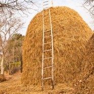 Haystack with Ladder