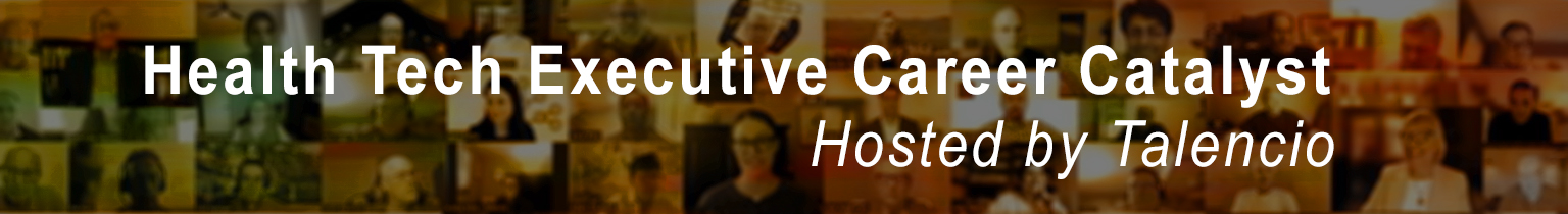Web banner for HTECC Health Tech Executive Career Catalyst Logo